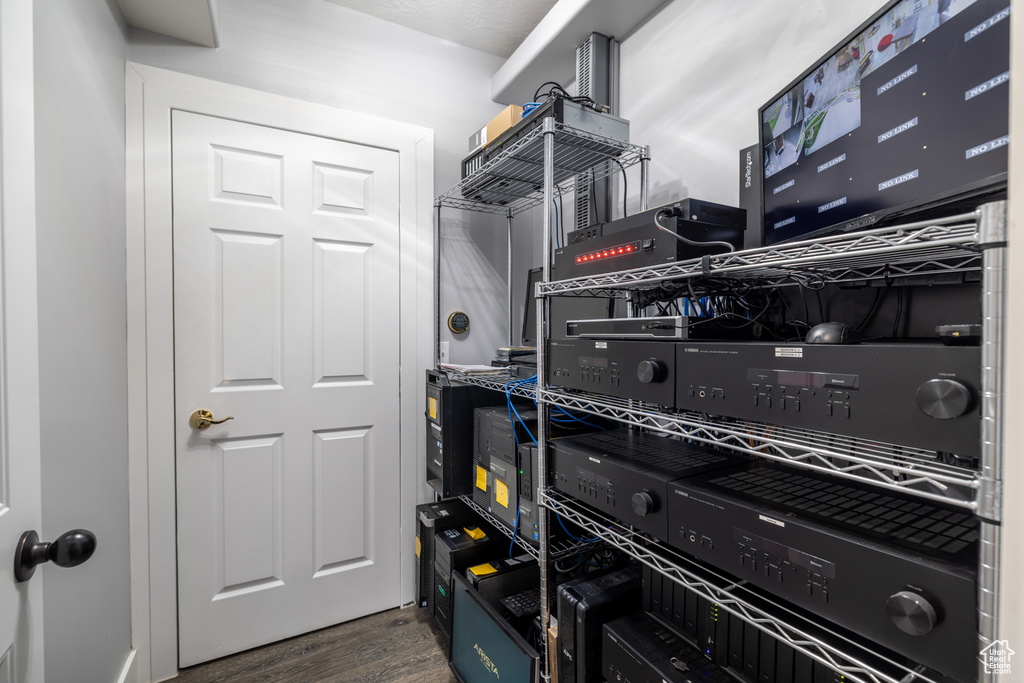 View of storage area