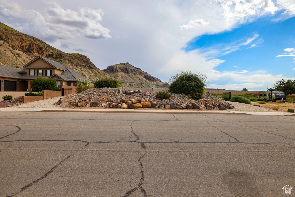 View of mountain backdrop