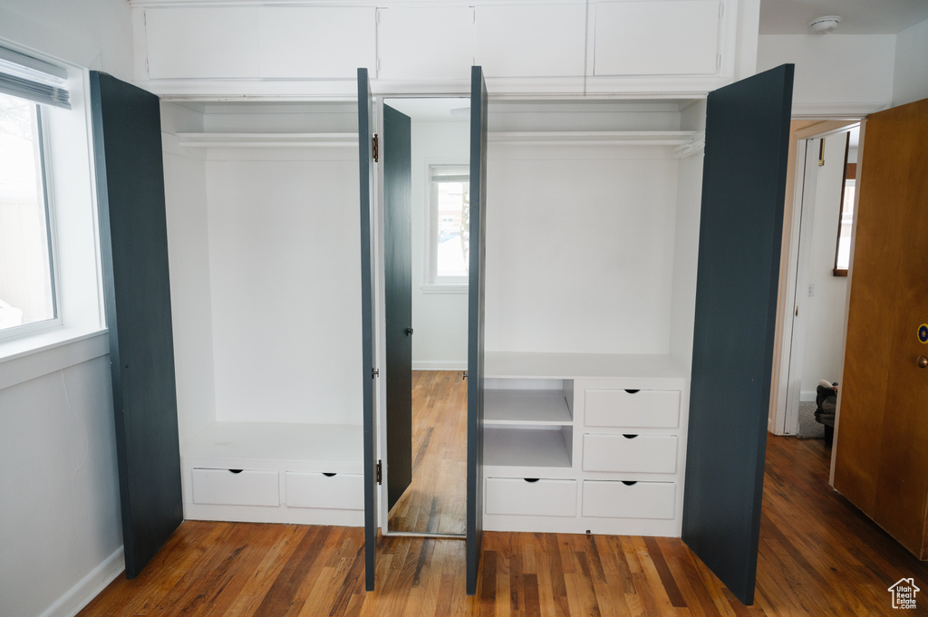 View of closet