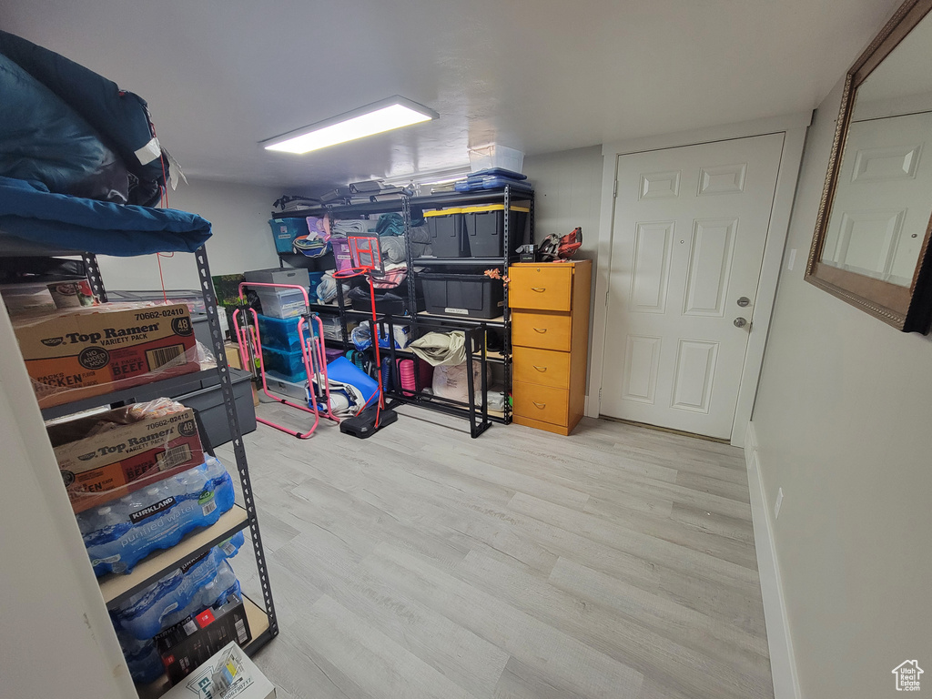 View of storage room