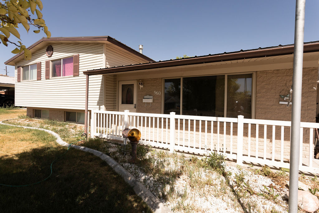 View of property exterior
