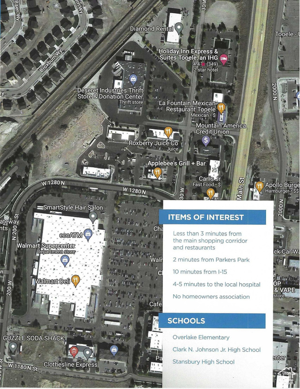 Aerial view of property\\\'s location