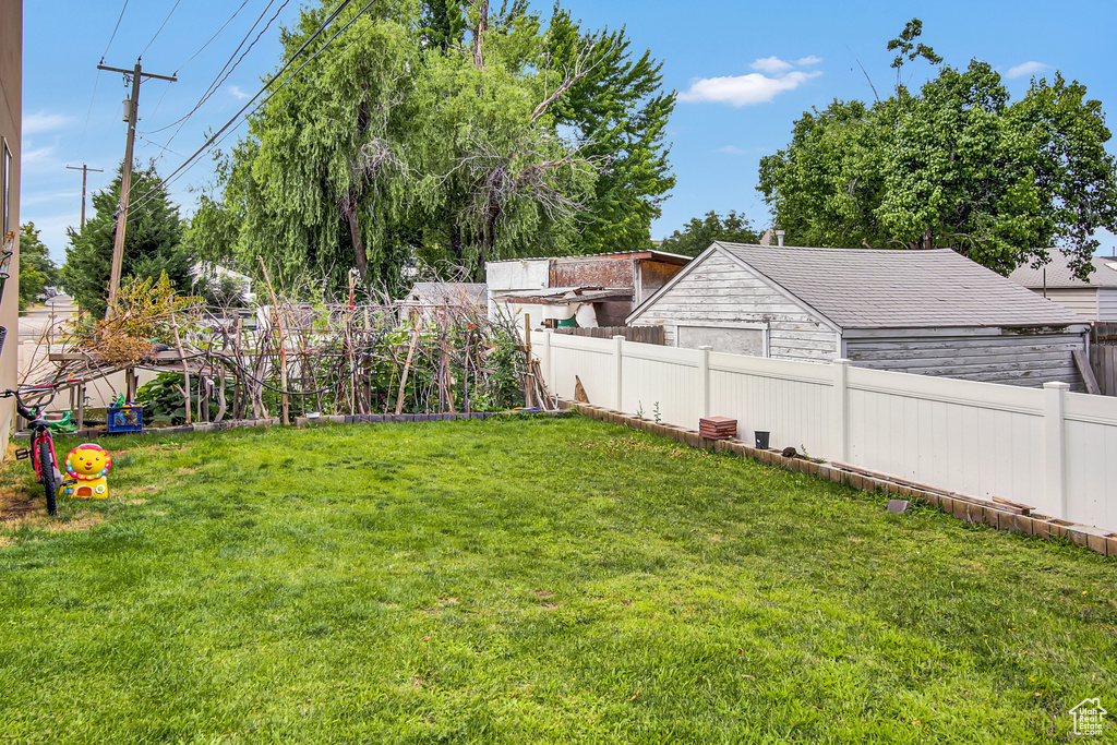 View of yard