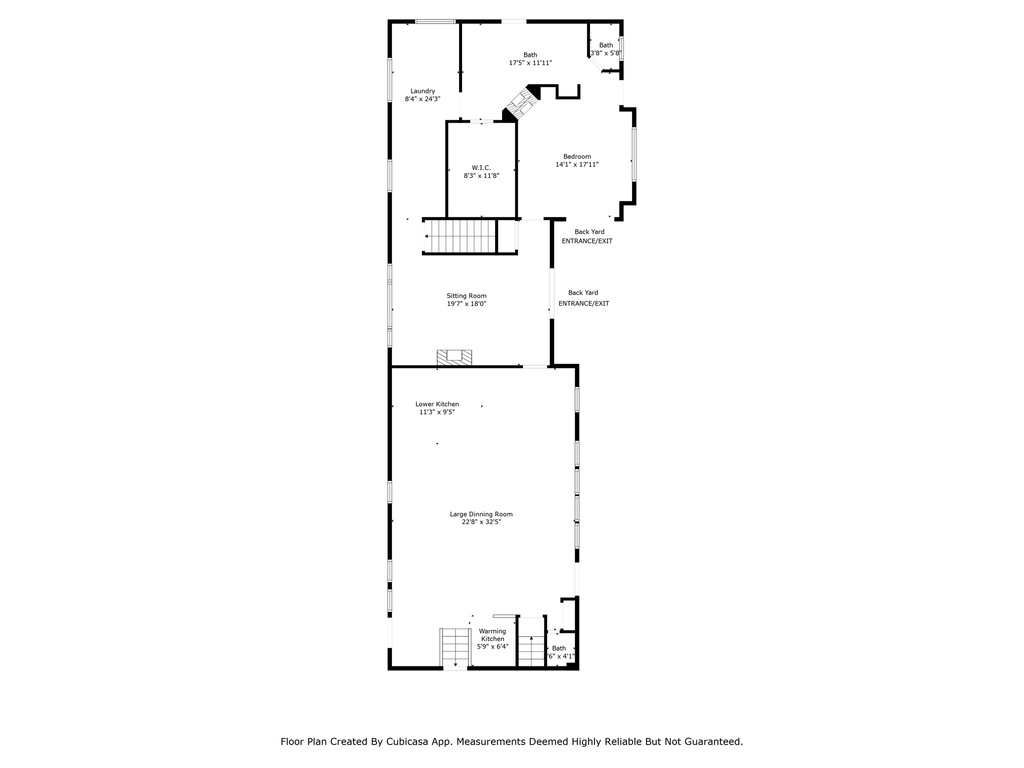 View of room layout