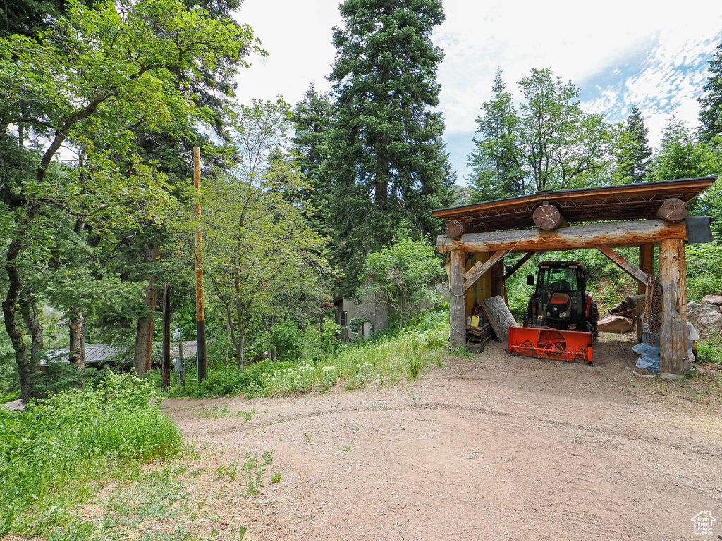 View of parking