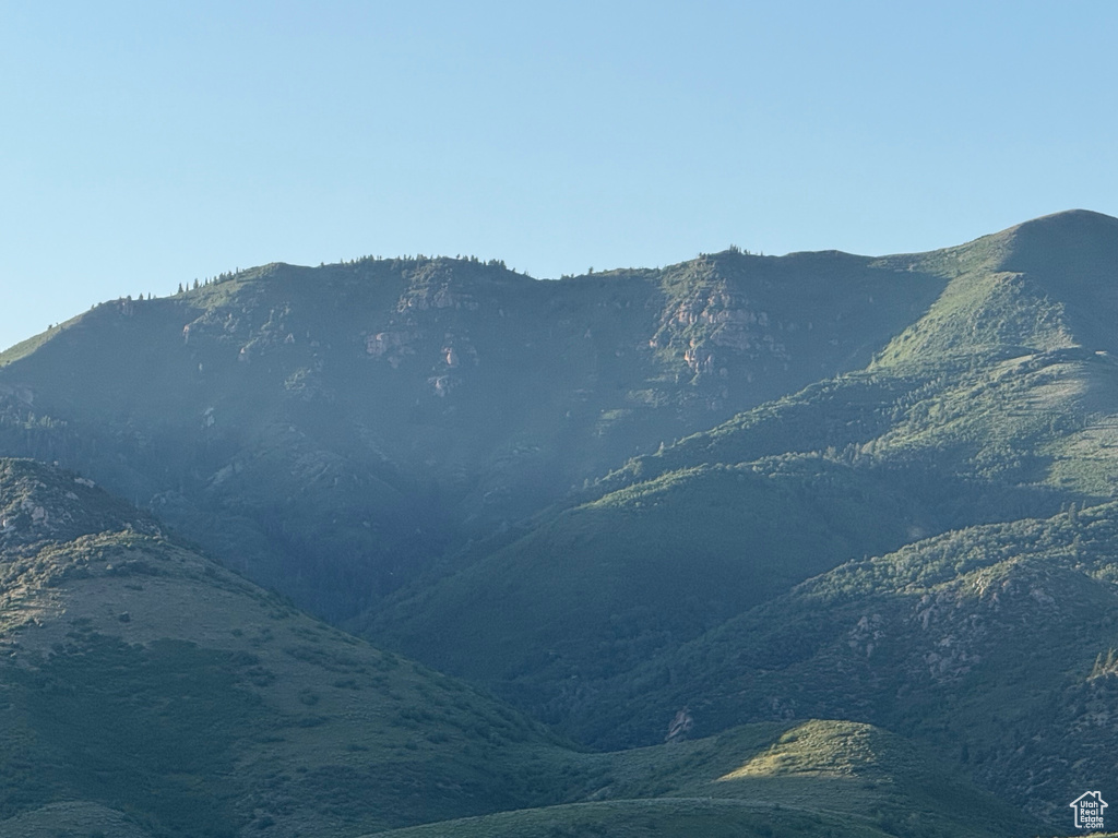 View of mountain backdrop