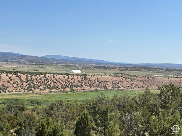 View of mountain background