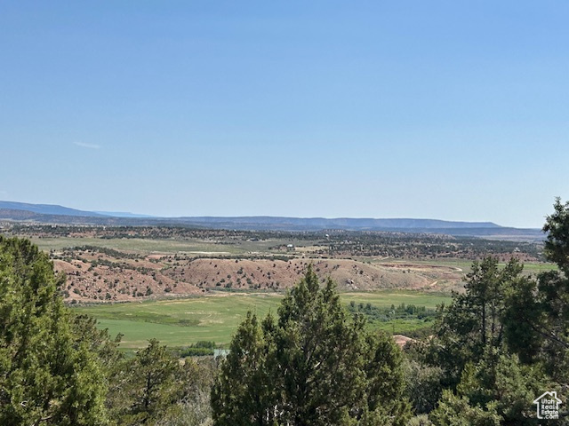 View of mountain backdrop
