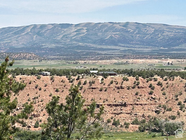 View of mountain backdrop