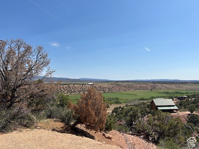 Mountain view featuring rural landscape