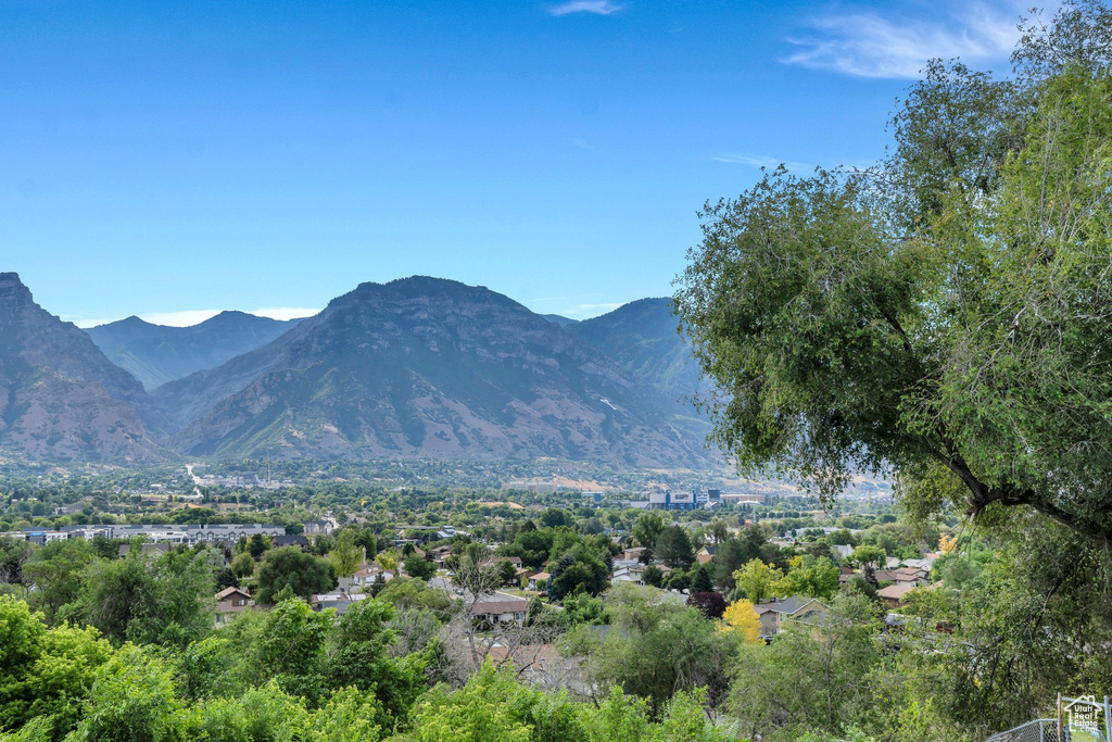 View of mountain backdrop