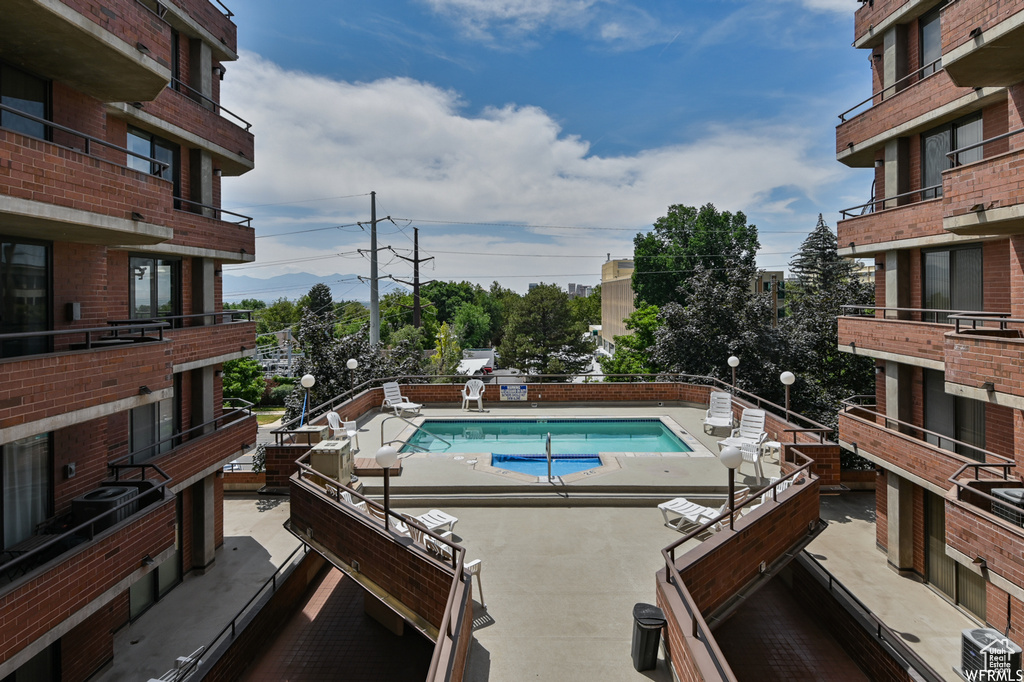 View of swimming pool