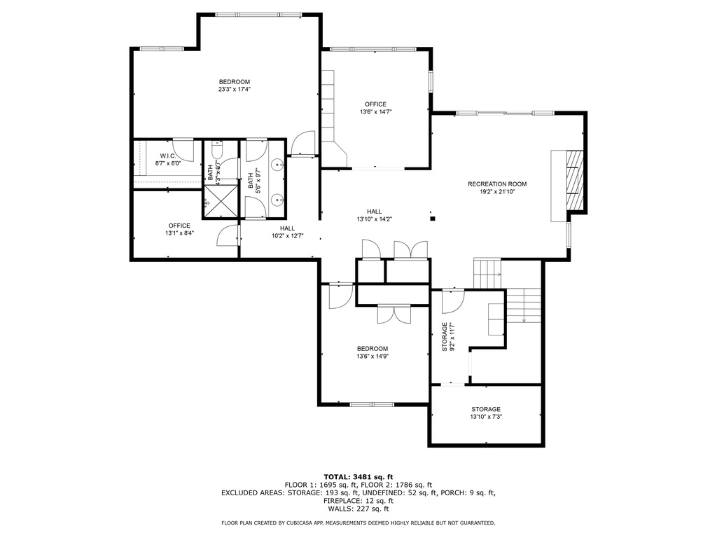 View of property floor plan