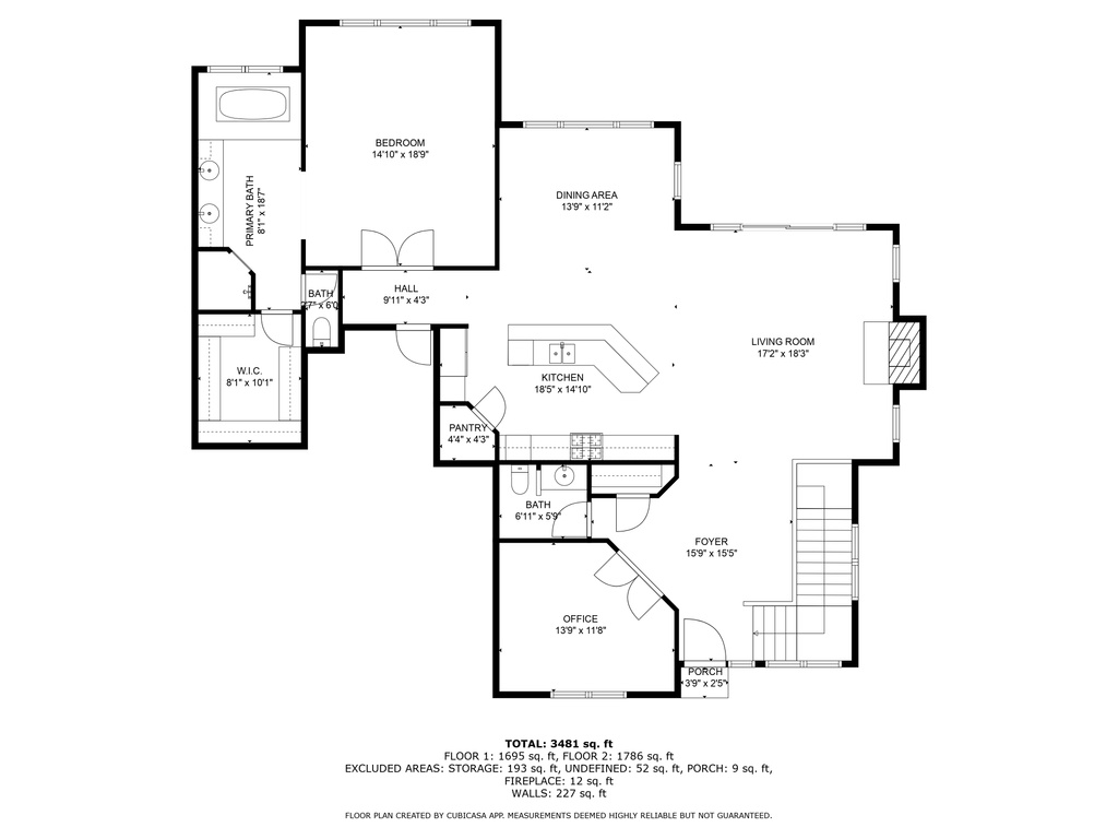 View of property floor plan