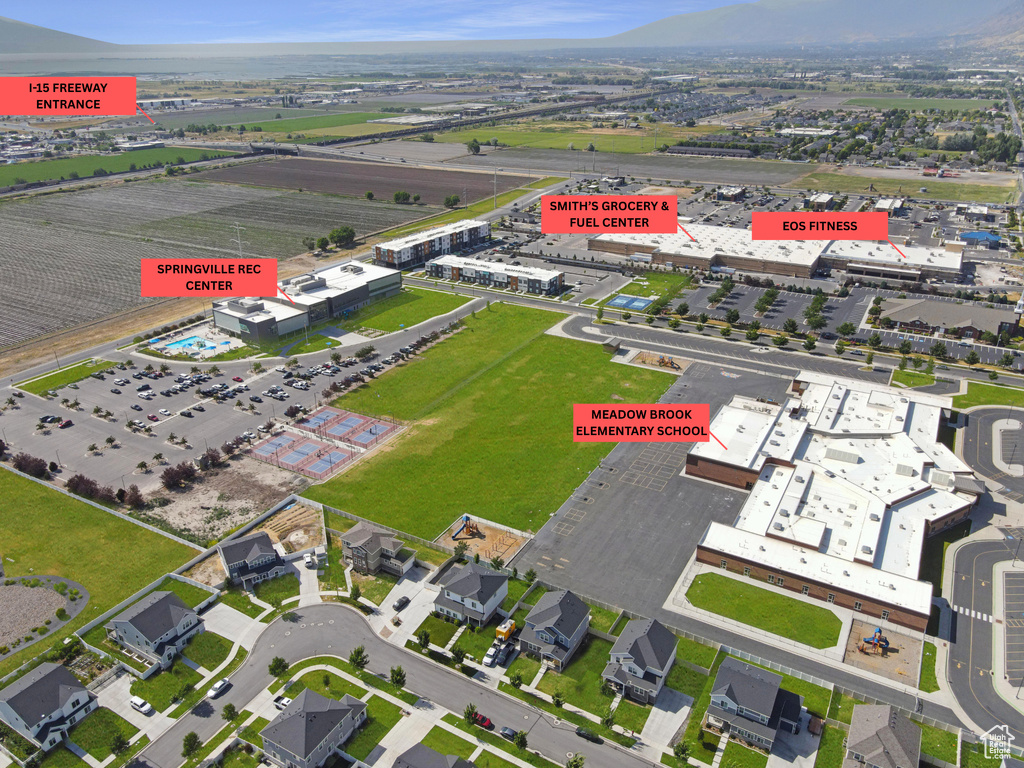 Drone / aerial view