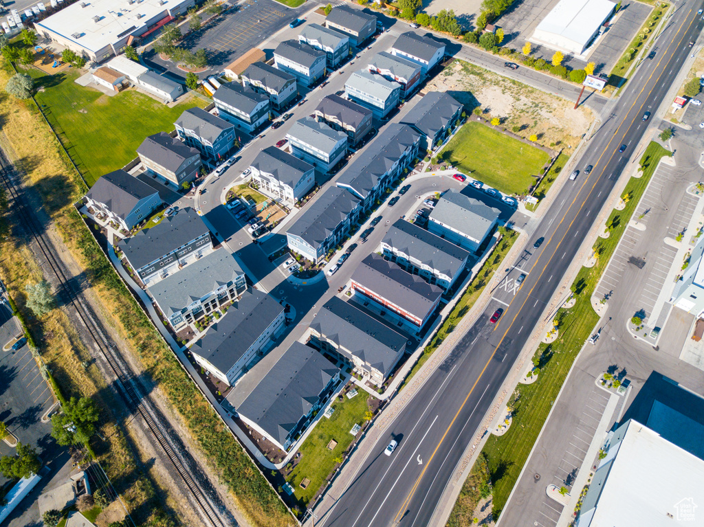 Aerial view of property's location