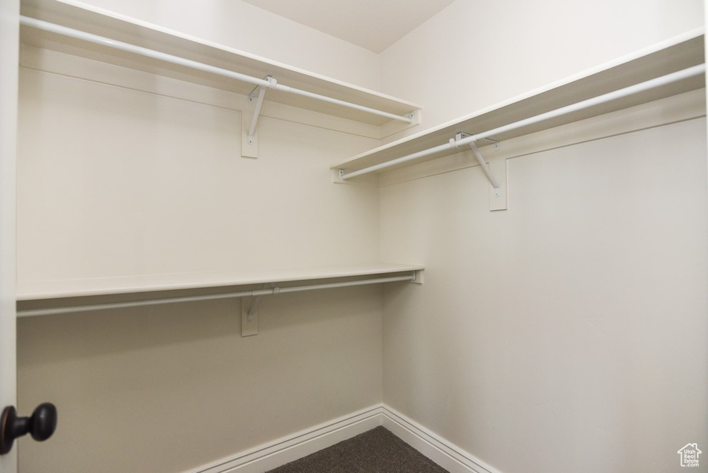 View of spacious closet