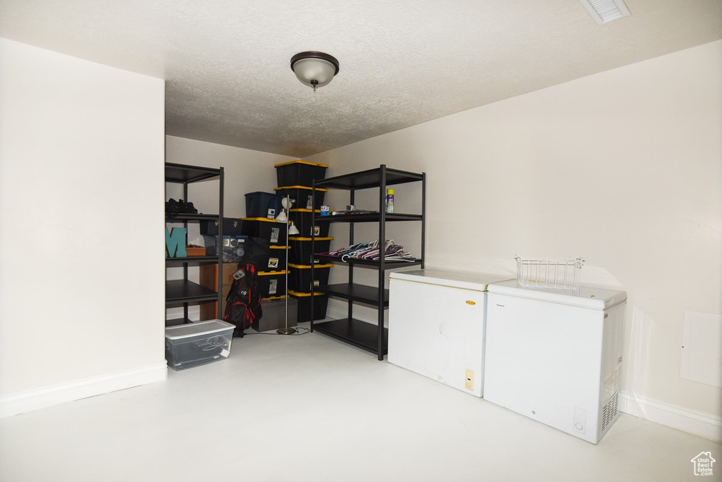 View of storage room