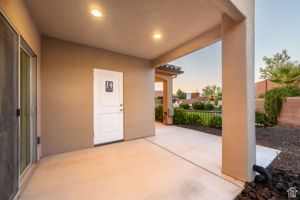 View of patio / terrace