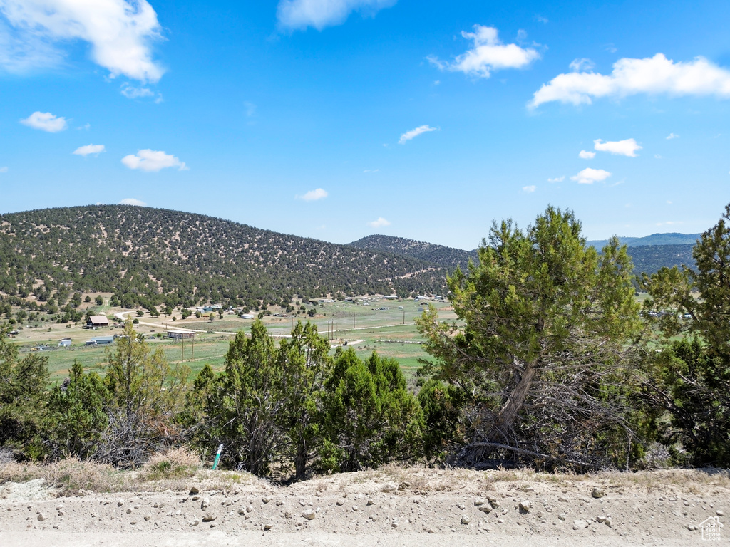 View of mountain backdrop