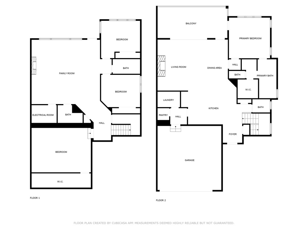 View of home floor plan