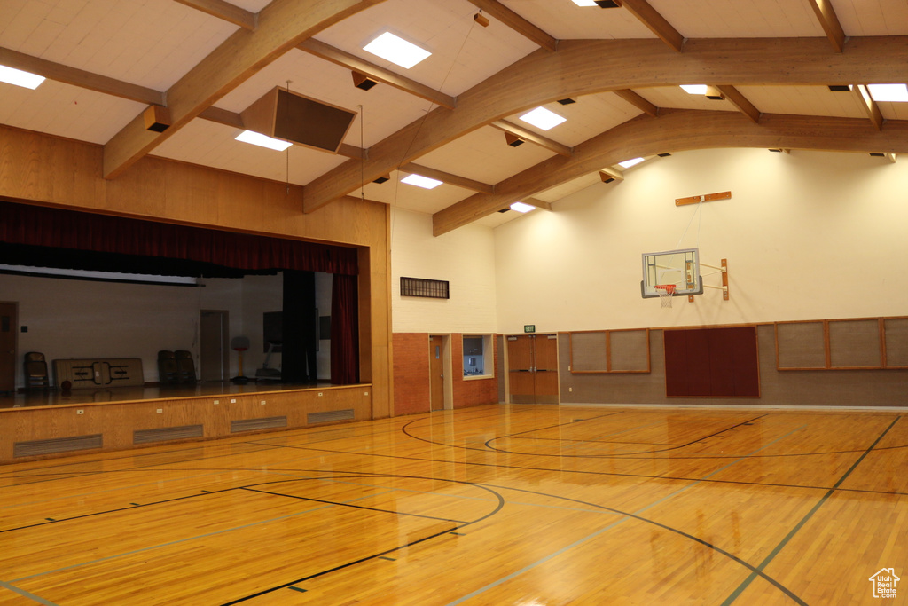 View of sport court with community basketball court