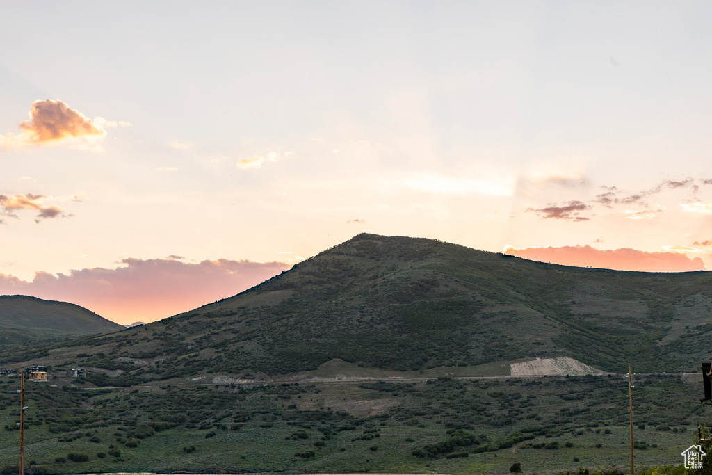 View of mountain backdrop