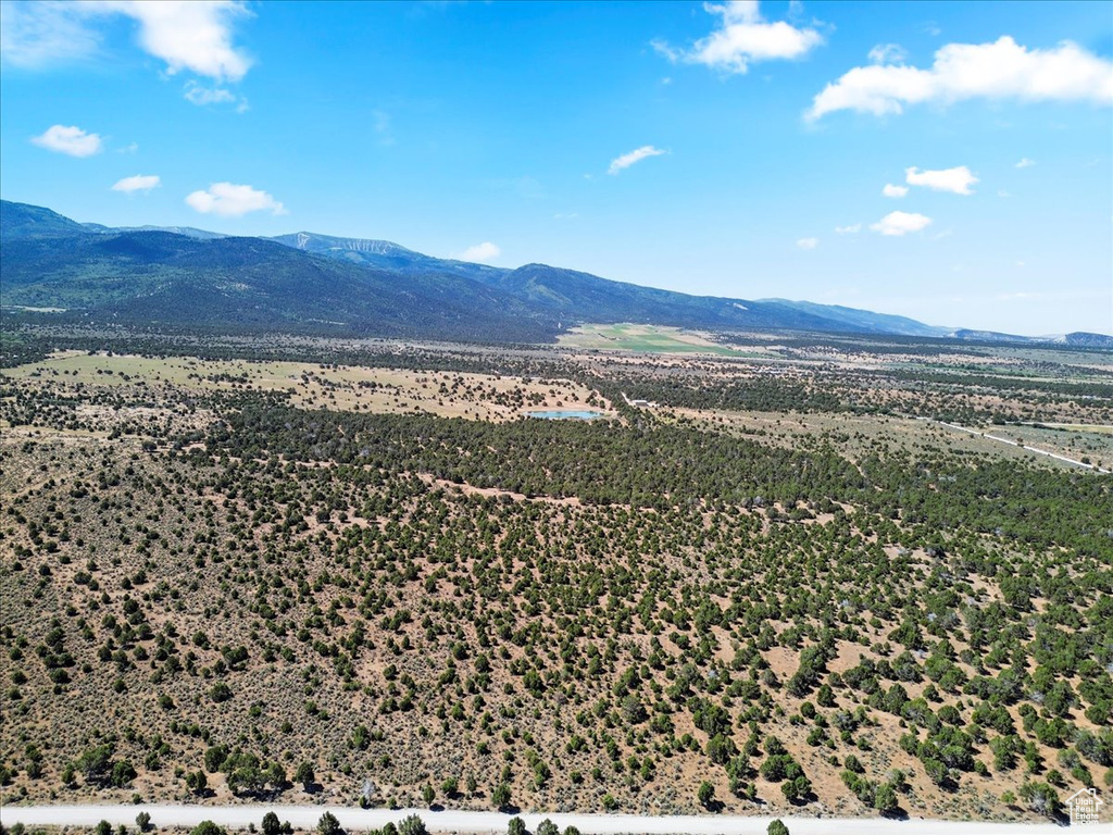 View of mountain background