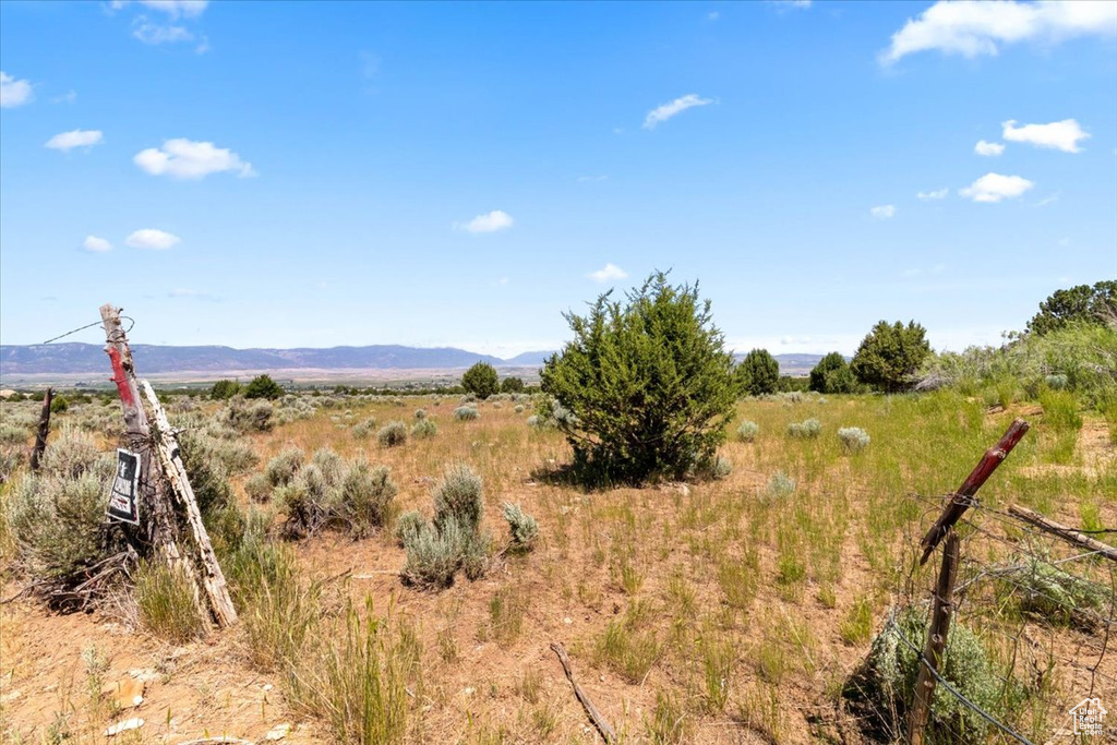 Mountain view featuring rural landscape