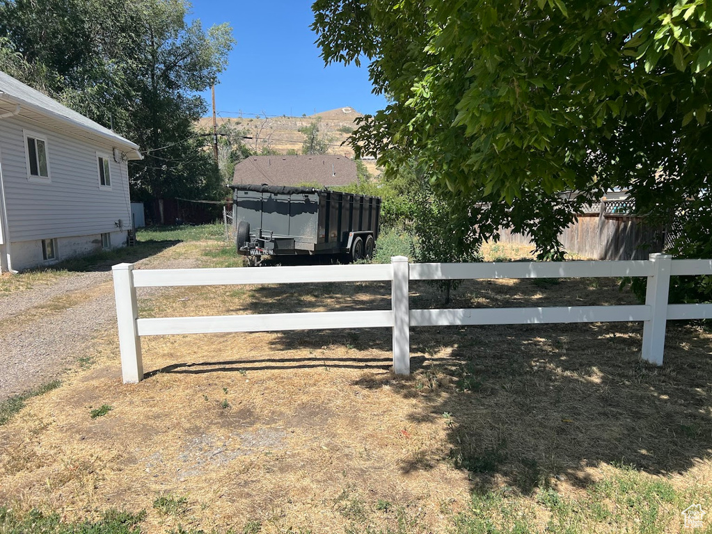 View of yard
