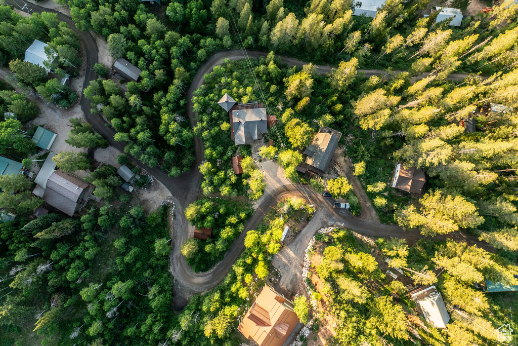 Aerial overview of property's location