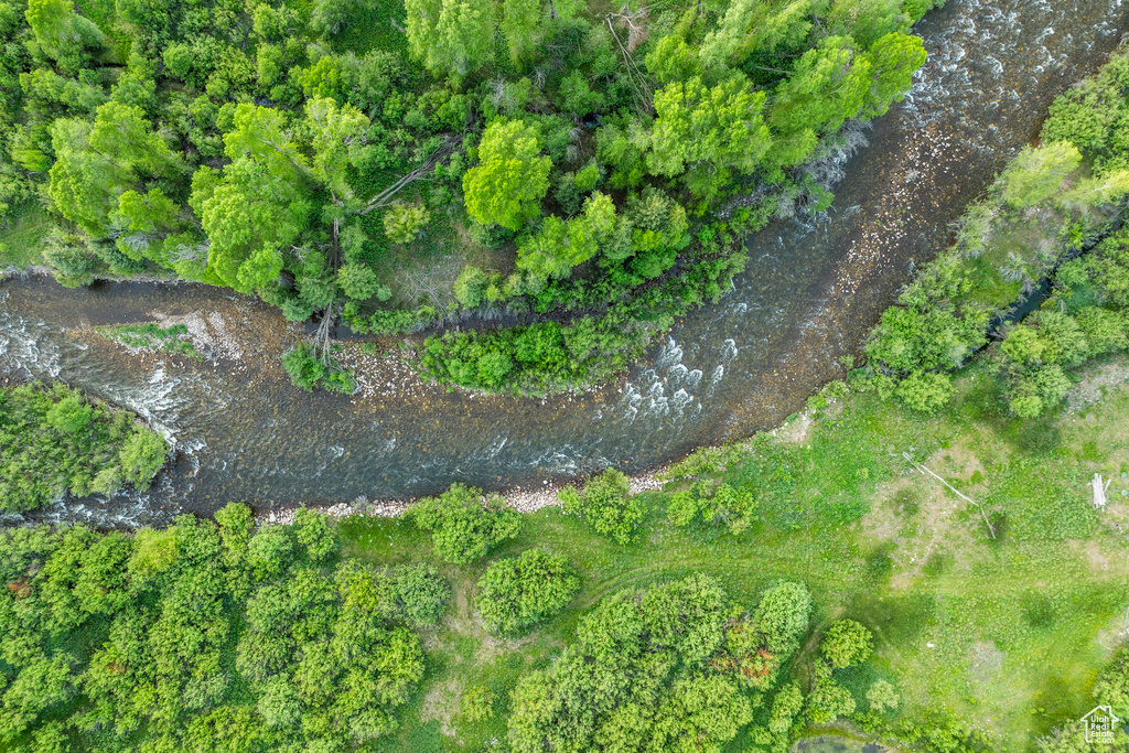 Aerial overview of property's location