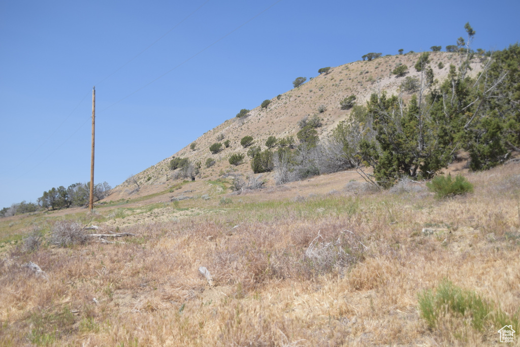 View of mountain backdrop