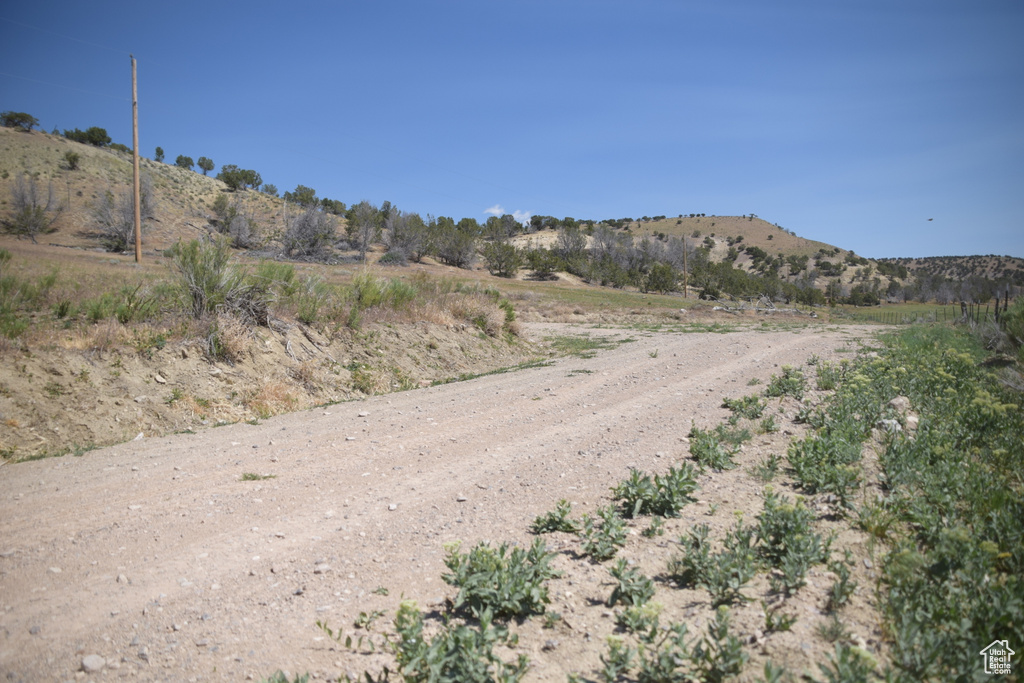 Mountain view featuring rural landscape