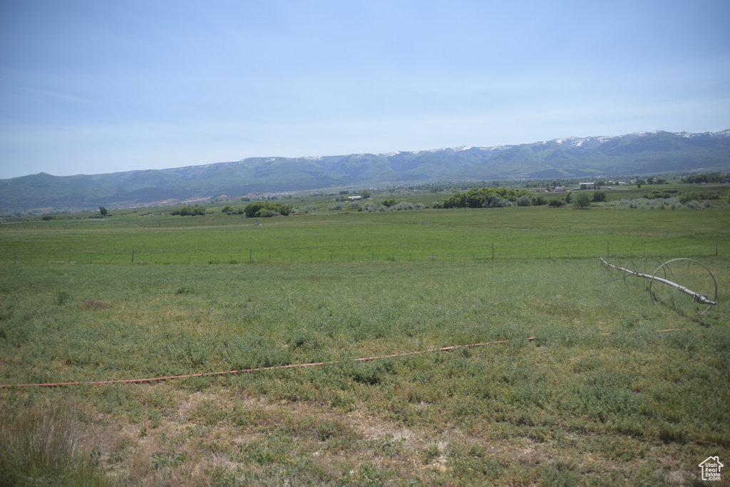 Mountain view featuring rural landscape