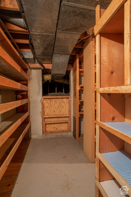 View of basement