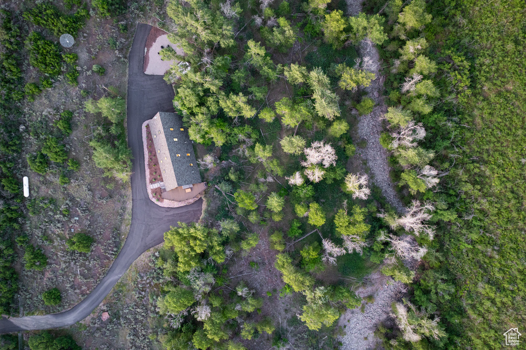 Aerial view of property's location