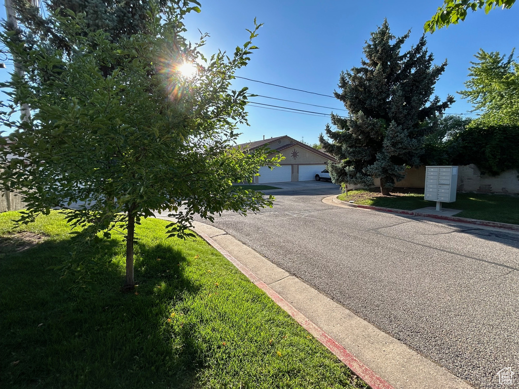 View of obstructed view of property