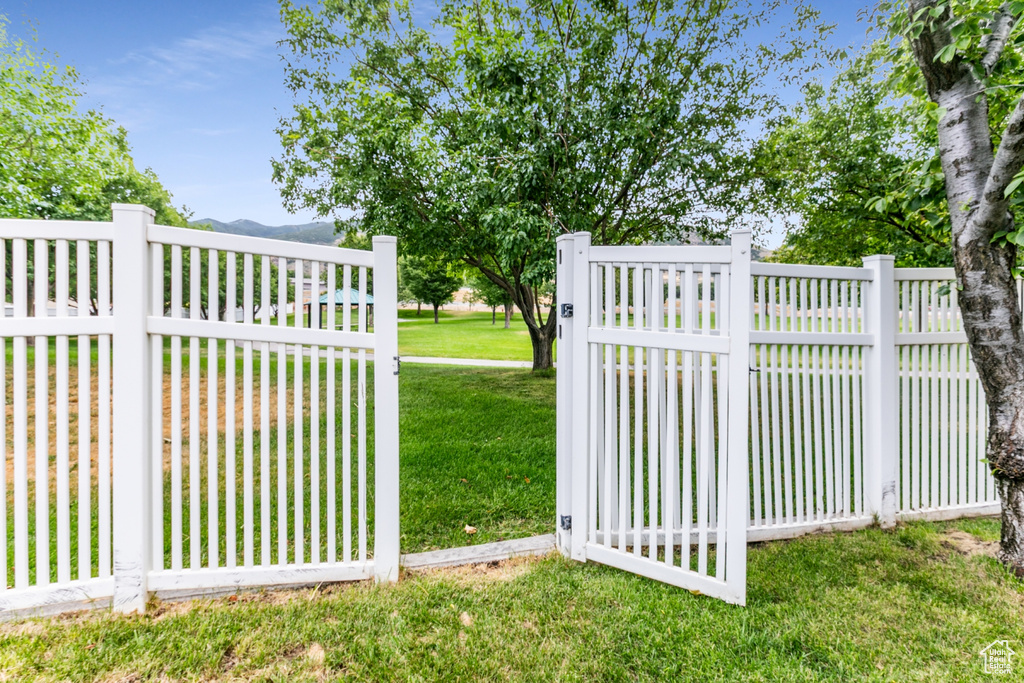View of gate