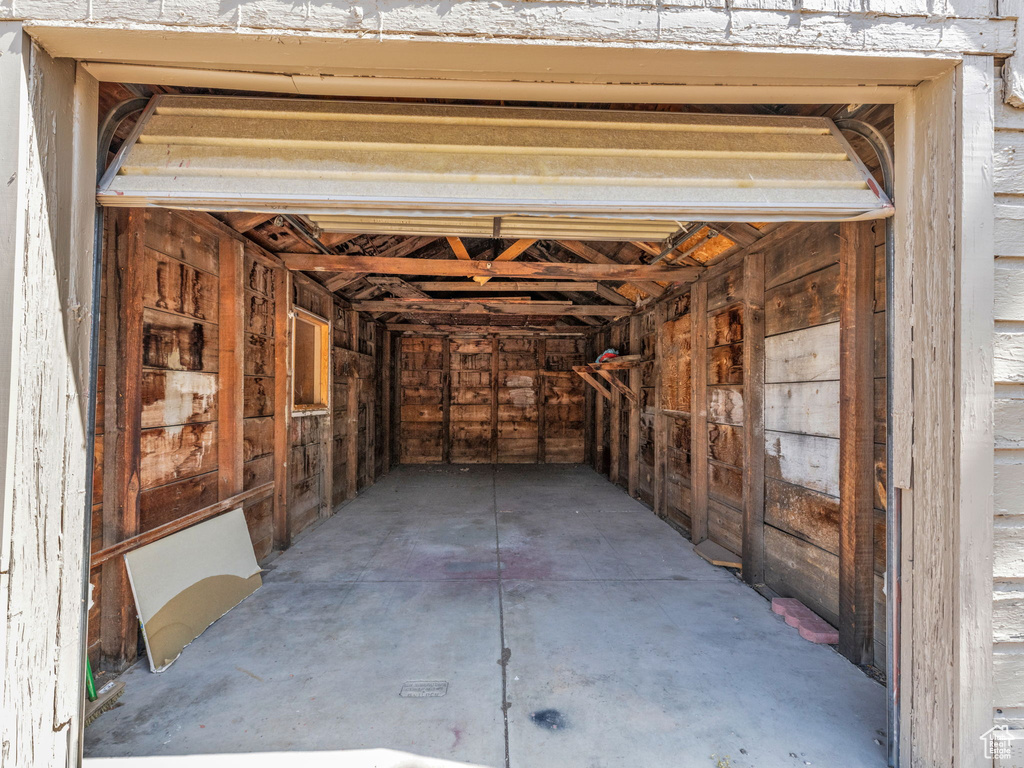 View of storage room