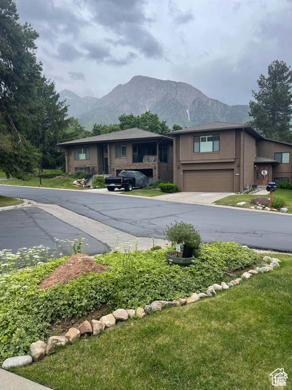 View of mountain backdrop