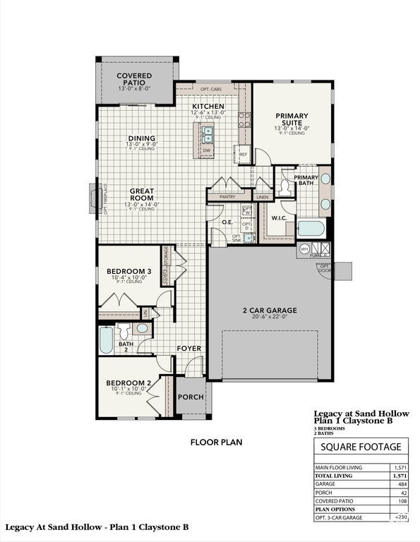 View of home floor plan