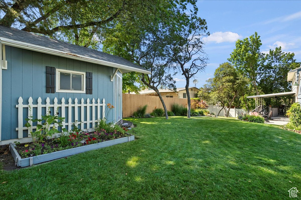 View of yard