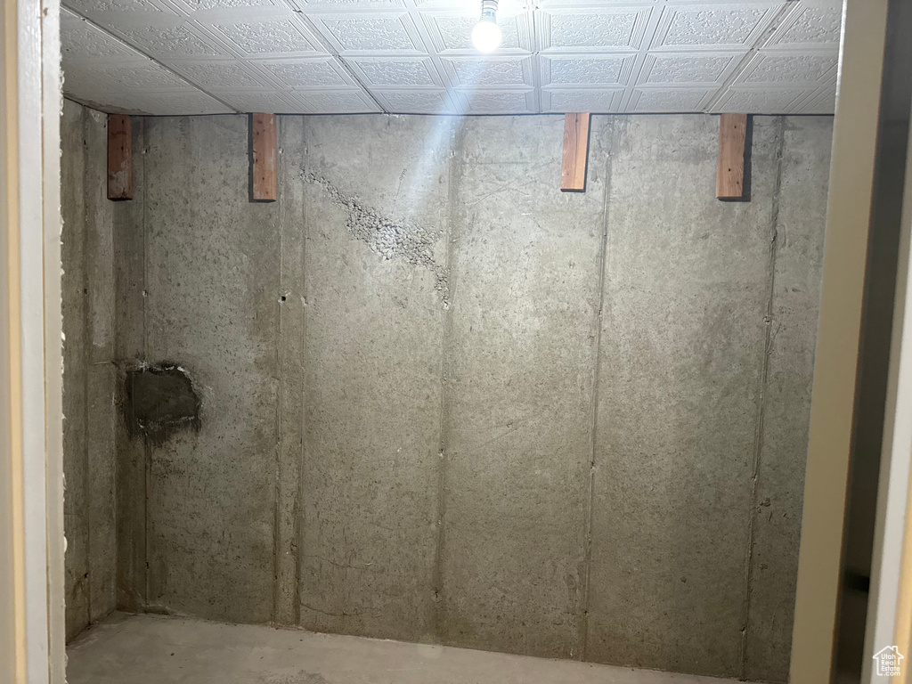 View of basement