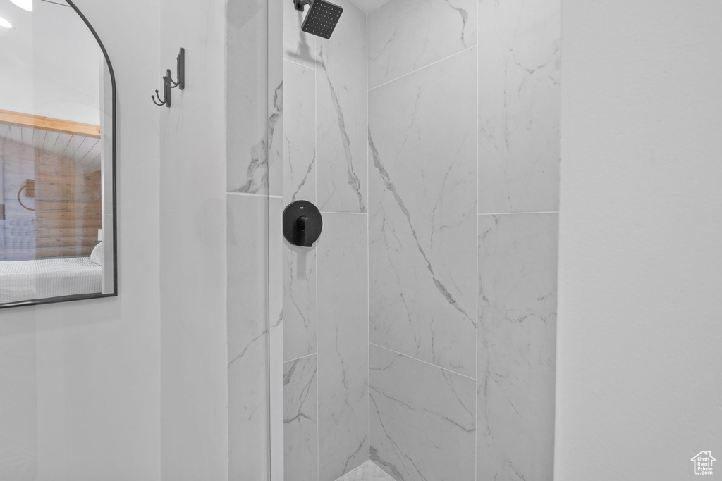 Full bath with a shower
