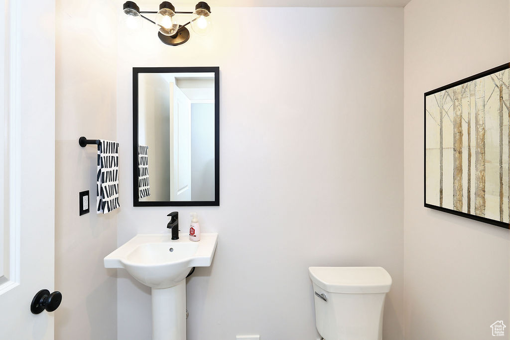 Bathroom with toilet