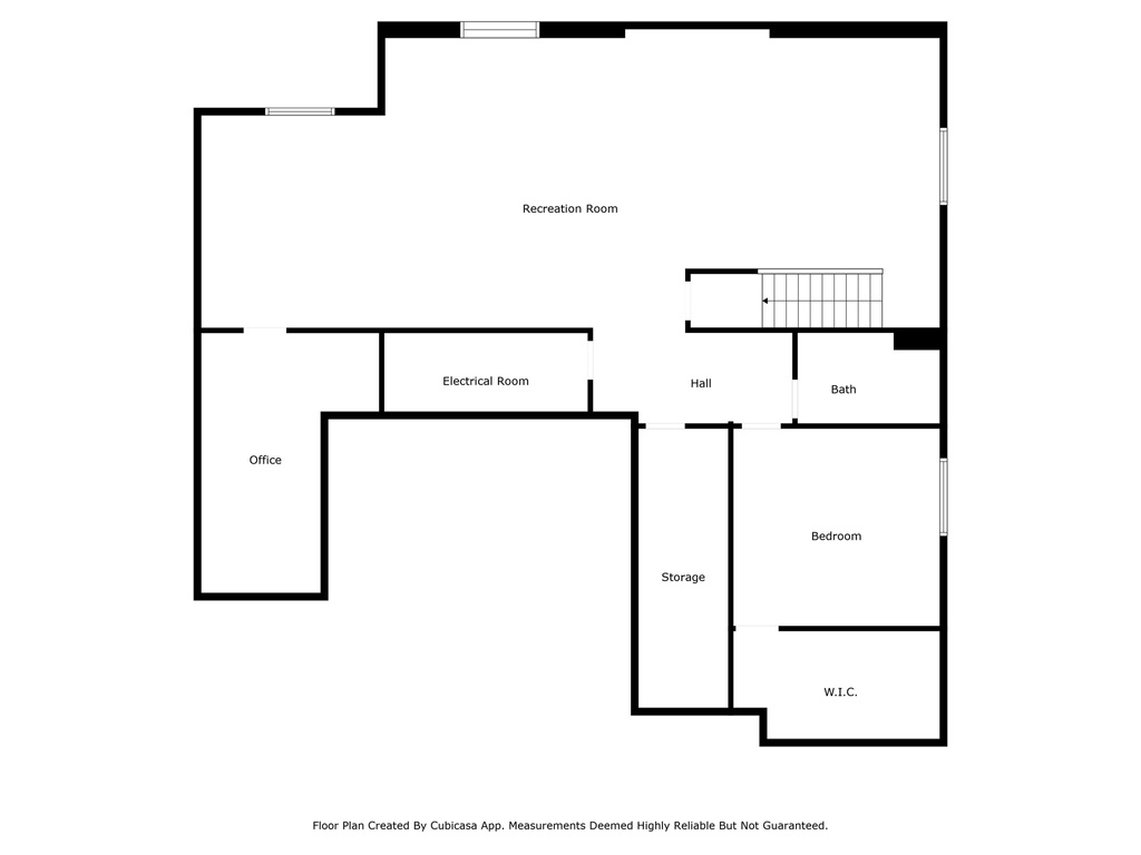 View of floor plan / room layout