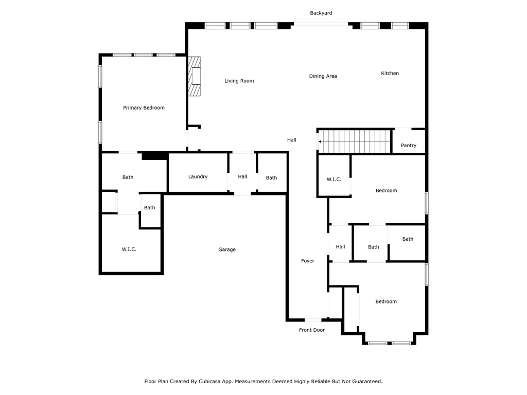 View of floor plan / room layout