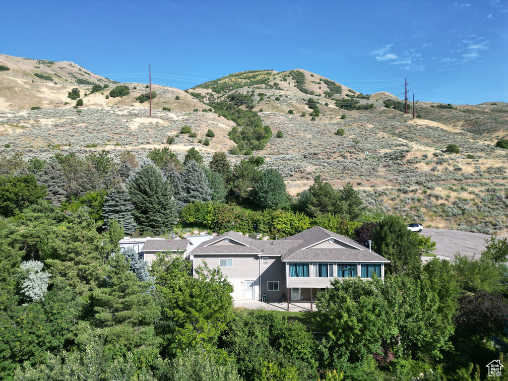 View of mountain backdrop
