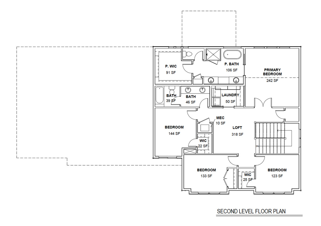 View of home floor plan